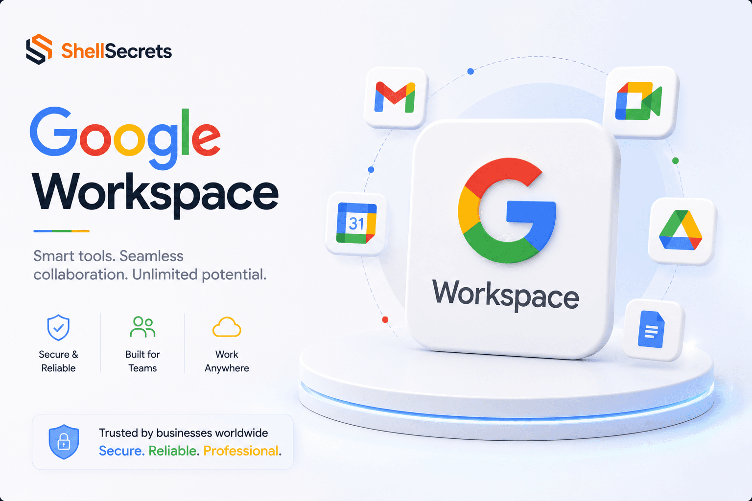 Google Workspace collaboration illustration