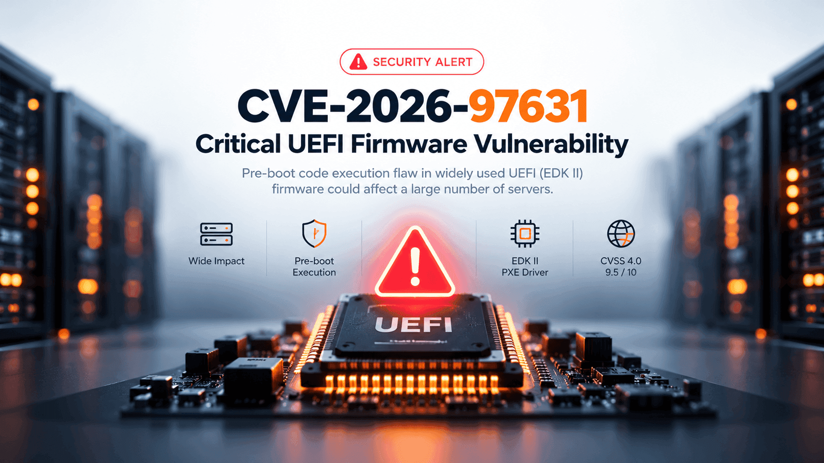 CVE-2026-97631: Critical UEFI Firmware Flaw Exposes Servers to Pre-Boot Code Execution